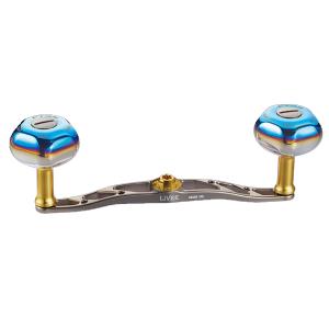 リブレ リールパーツ クランク エッジ 115 ダイワ 左 ガンメタ