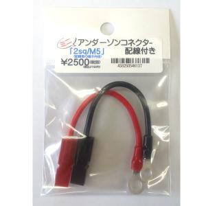 ミニアンダーソンコネクター 配線付き2sq/M5 【メール便OK】【リチビー】｜proshopks