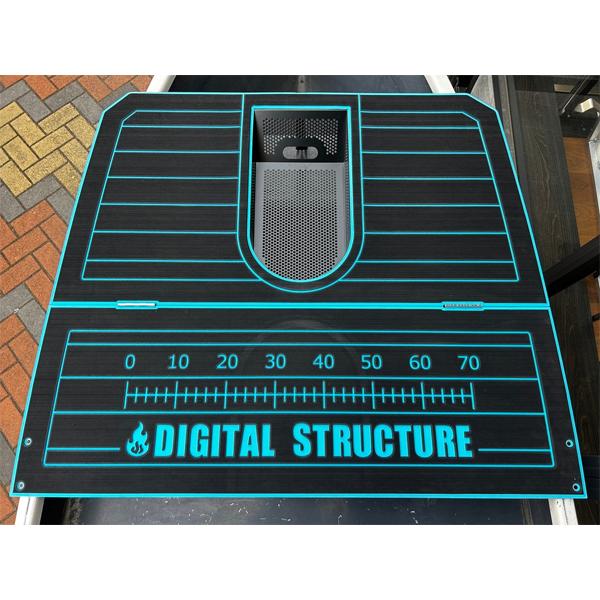 デジタルストラクチャー×SeaDekR 12ftモデル DSツライチハイデッキSeaDek #ブラッ...