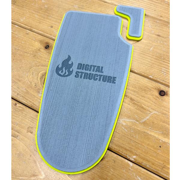 デジタルストラクチャー DSペダルデッキSeaDek モーターガイド旧ツアー用 #ストームグレー/イ...