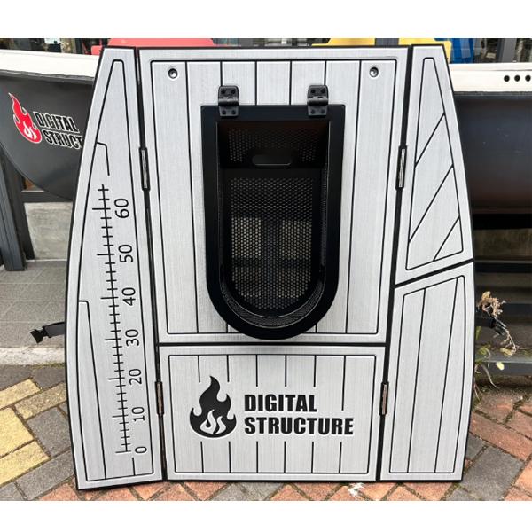 デジタルストラクチャー NEW DSハイデッキSeaDek #ストームグレー×ブラック 【大型配送】...