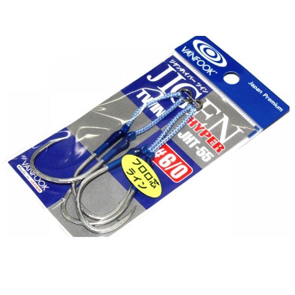 ヴァンフック アシストフック ジゲンハイパーツイン JHT-55 サイズ#6/0 シルバー