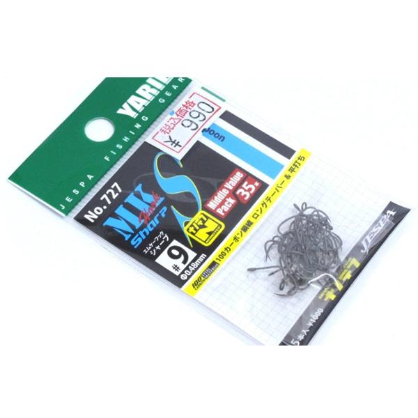 ヤリエ フック エムケーフックシャープ #9 入り数35本【メール便OK】