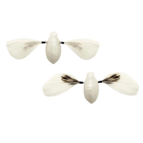 ジャッカル ニードシケーダー 3.7g 35mm FECO認定 #スーパーホワイト【メール便OK】