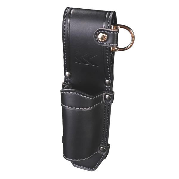 フジ矢  フジヤ シノラチェホルダー 1段 黒金 AH-41BG Light PU Leather ...