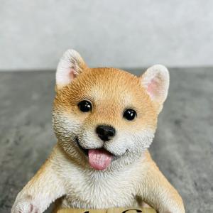 かわいい 犬 置物 柴犬の卓上日付カレンダー ...の詳細画像1