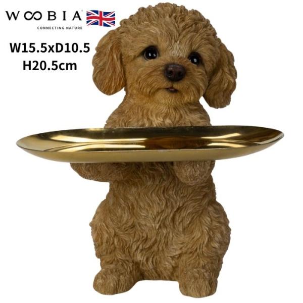 置物 トイプードルの小物置き 取り外し可能 イヌ 犬 高さ20.5cm 動物 おしゃれ 大きい 玄関...