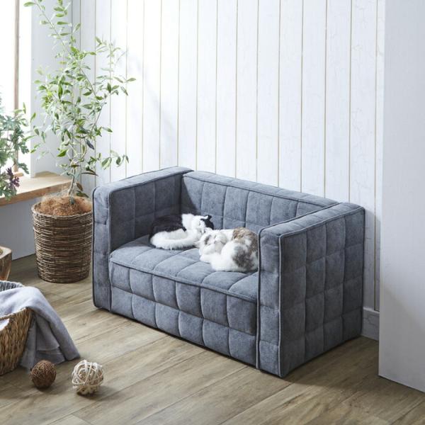 猫用 ペットソファー レンヌ ベッド ワンちゃんにも 犬 シンプルデザインでおしゃれなアイテム 引っ...