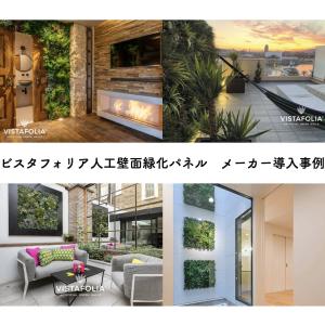 高級人工壁面緑化植物 ビスタフォリア 80cm...の詳細画像1