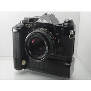一眼レフカメラ 初心者 中古 一眼レフ canon AE-1 FD 50mm f1.4 バッテリパッ...
