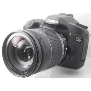 一眼レフカメラ 初心者 中古 一眼レフ Canon EOS 40D EF-S18-200 IS APS-C レンズキット 整備 センサークリーニング 【中古】｜prospers