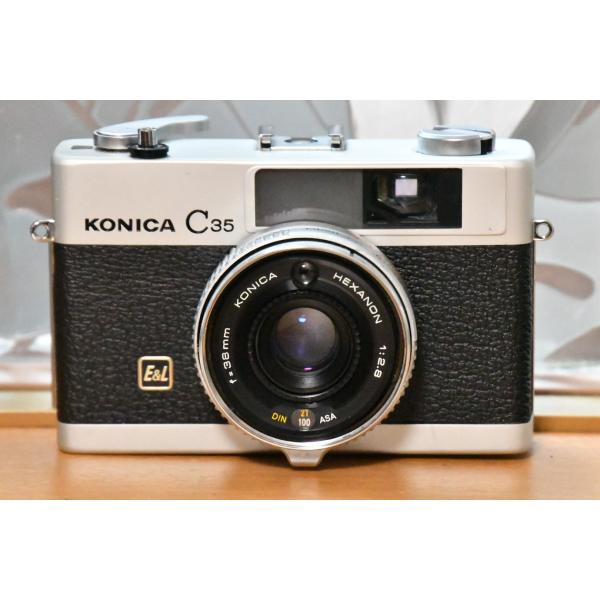 KONICA C35E&amp;L フィルムカメラ コニカ ミノルタ 中古 フィルムカメラ コニカ【中古】
