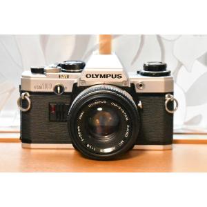 一眼レフカメラ 初心者 フィルムカメラ OLYMPUS OM-10 ZUIKO AUTO-S 50mm F1.8 レンズセット【中古】【オーバーホール済】｜prospers