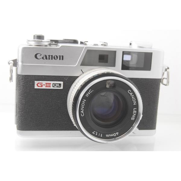 フィルムカメラ 中古 一眼レフ Canon キヤノネットG-III QL17 フィルムカメラ 中古 ...