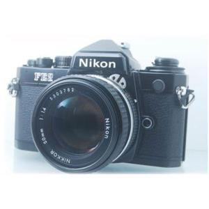 Nikon FE2 ボディ NIKKOR 35mm f/2.8レンズ付 ニコン（Nikon） Nikon FE2 シルバー ボディ 35mm 一眼レフフィルム