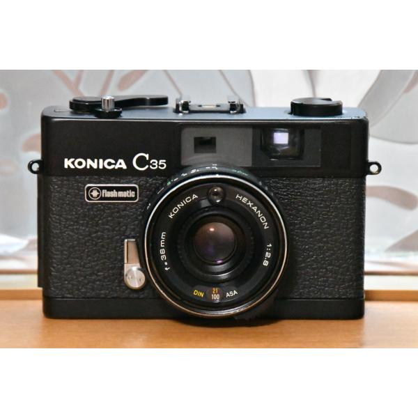 KONICA C35 Flashmatic フィルムカメラ コニカ ミノルタ【中古】