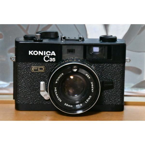 フィルムカメラ 中古 コンパクトカメラ フィルムカメラ KONICA C35 FD 38mm F1....