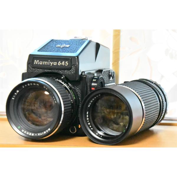 フィルムカメラ 中古 初心者 Mamiya M645 1000S　mamiya sekor c 80...