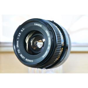 オールドレンズ 一眼レフカメラ 初心者 中古 一眼レフ CANON LENS FD 28mm F2....