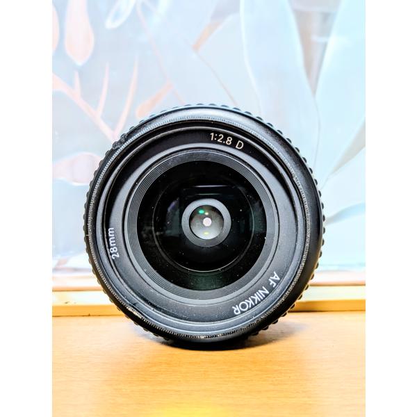 オールドレンズ  Nikon Ai 28mm F2.8D 単焦点レンズ 一眼レフカメラ【中古】