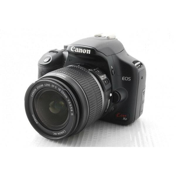 一眼レフカメラ 初心者 中古 一眼レフ Canon デジタル一眼レフカメラ EOS Kiss X2 ...