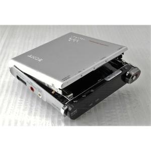 ポータブル MD プレーヤー SONY Hi-MD MZ-RH1-S シルバー MD ウォークマン【中古】｜prospers