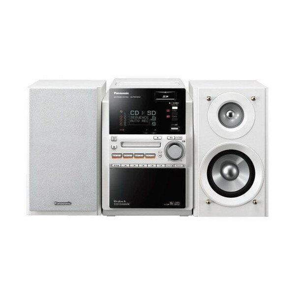 Panasonic D-dock SDステレオシステム ホワイト SC-PM730SD-W MD C...