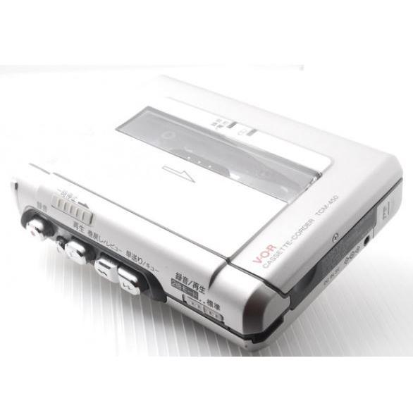 テープレコーダー 小型 中古 カセットレコーダー SONY TCM-450【中古】