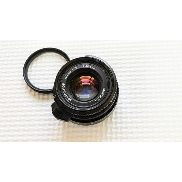一眼レフカメラ 初心者 オールドレンズ 神 MINOLTA M-ROKKOR 40mm F2 リング...