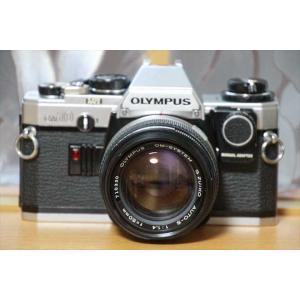 一眼レフカメラ 初心者 フイルムカメラ OLYMPUS OM-10 レンズセット【中古】