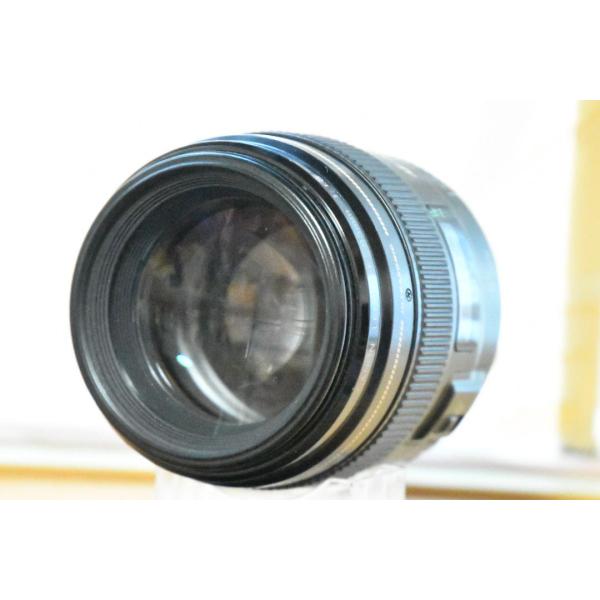 カメラレンズ Canon EF85mm F1.8 USM 単焦点レンズ 整備 レンズ電気接点コーティ...