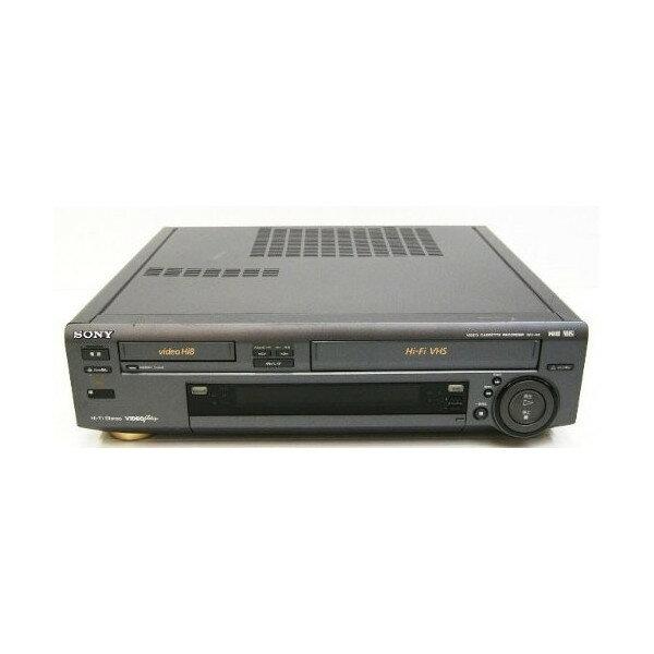 vhs 8mm 一体型 ビデオデッキ SONY WV-H4 vhs 8mm 再生専用【中古】