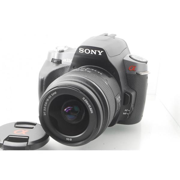 一眼レフカメラ 初心者 一眼レフ 中古 デジタル一眼レフカメラ sony α330 レンズセット 整...