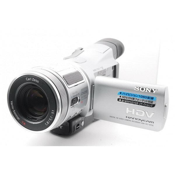 ビデオカメラ 中古 SONY HDR-HC1 デジタルビデオカメラ ハンディカム シルバー【中古】
