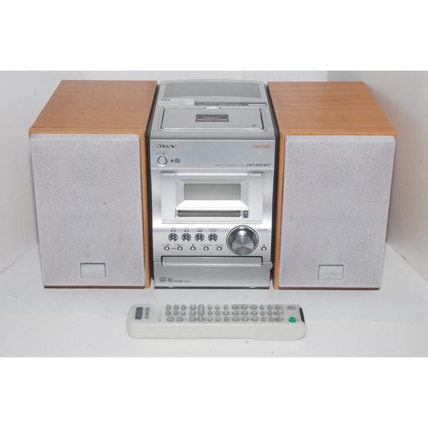 SONY CMT-M333NT  CD CD-R RW MD MDLP カセットテープ 【中古】