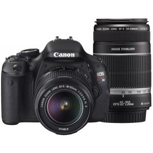 一眼レフカメラ 初心者 中古 一眼レフ Canon EOS Kiss X5 ダブルレンズキット 整備 センサークリーニング【中古】｜prospers