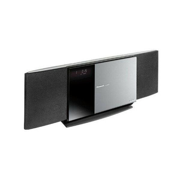 コンパクトステレオシステム D-dock Panasonic SC-HC30-S シルバー【中古】