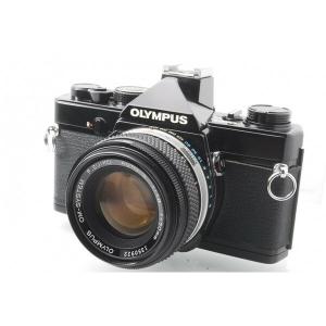 オリンパスOM-1 フィルムカメラ　付属品付き オリンパス OM 1 ブラック 35mm SLR フィルム カメラ、f/1.8