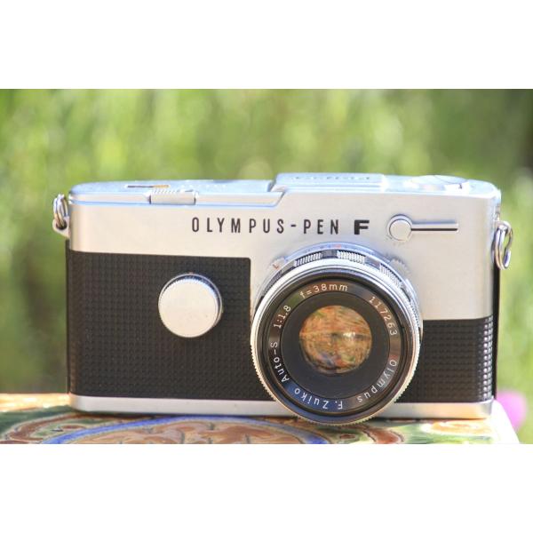 フィルムカメラ 中古 カメラ Olympus Pen FT 38mmF1.8付 レンジファインダー ...