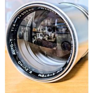オールドレンズ OLYMPUS OM-SYSTEM ZUIKO AUTO-T 200mm F4【中古...