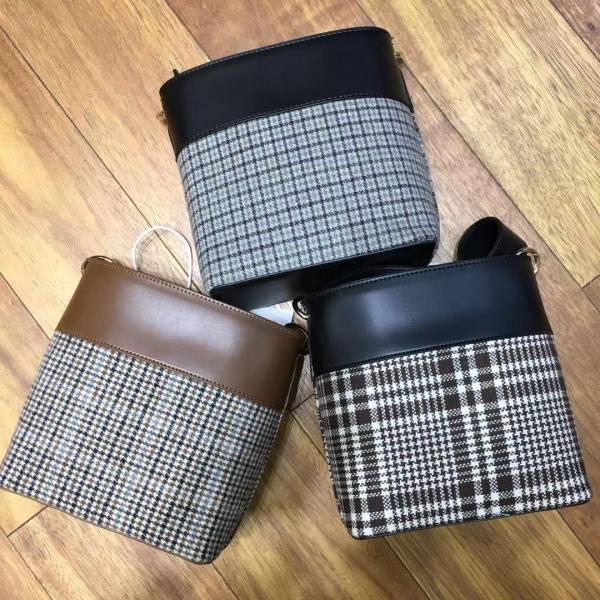 プレゼント バック レディースショルダーバッグ ショルダーバッグ 肩掛け チェック柄　かわいい プレ...