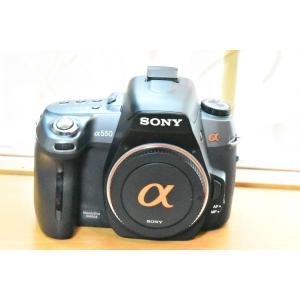 一眼レフカメラ 初心者 デジタル一眼レフカメラ SONY DSLR−A550 整備 センサークリーニング【中古】｜prospers