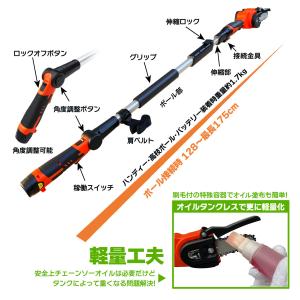 特別サービスパック 軽量 ミニチェーンソー Y...の詳細画像4