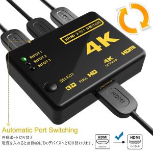 HDMI セレクター 切替器 分配器 4K 2...の詳細画像4