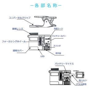 スマホ用ルーペ 拡大鏡 x60 60倍率 LE...の詳細画像4