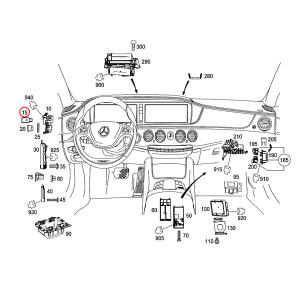 純正OEM BOSCH製 ベンツ W166 M...の詳細画像1