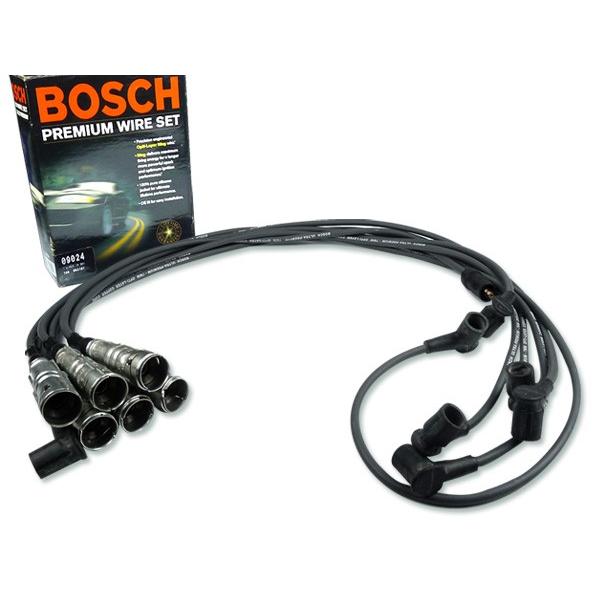 BOSCH製 ベンツ コンパクトクラス W123 C123 プラグコード一台分 M110 直6エンジ...