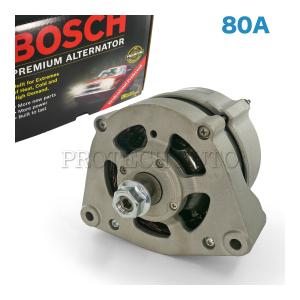 BOSCH製 ベンツ Sクラス W126 500SE オルタネーター/ダイナモ 80A M116 M117 V8 エンジン用 0081547602｜protechauto