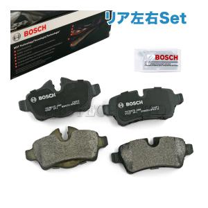 BOSCH BMW MINI ミニ R56 R55 R57 R58 R59 クーパー クーパーS JCW QuietCast リア プレミアム ブレーキパッド 左右セット34216778327｜protechauto