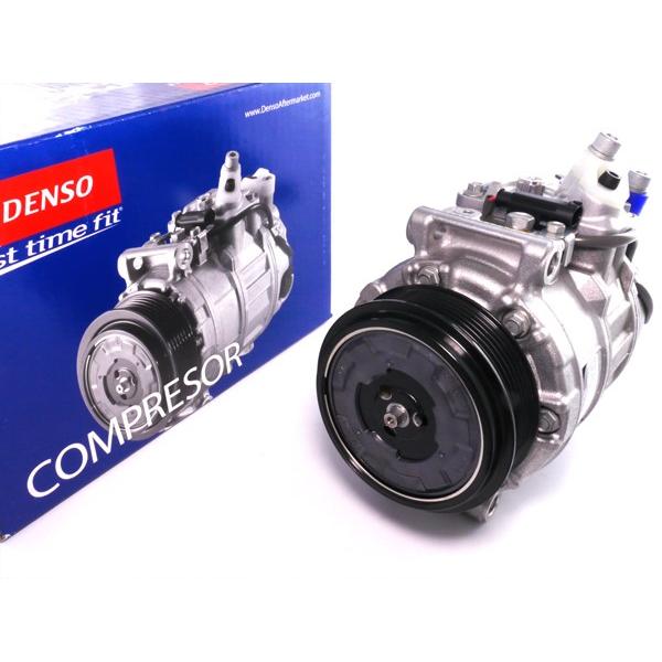 DENSO製 ベンツ CLクラス W216 エアコンコンプレッサー/ACコンプレッサー 002230...